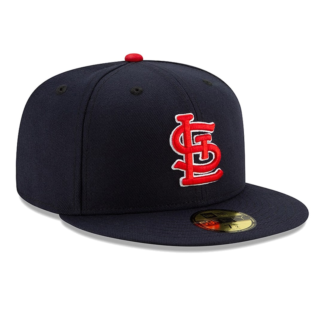 59Fifty St. Louis Cardinals Azul Marino Logo Rojo