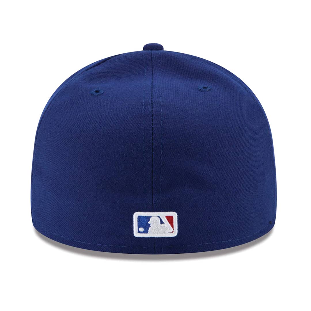59Fifty Texas Rangers Azul Rey Total Logo Blanco