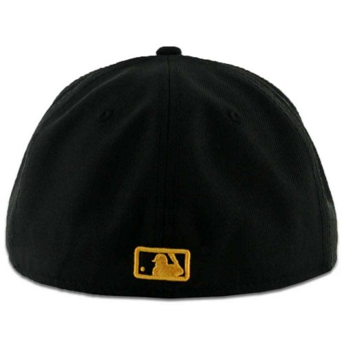 59Fifty San Diego Padres Negra Logo Dorado