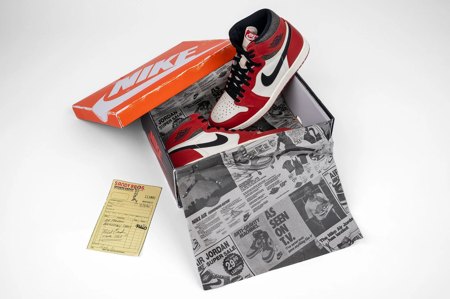Air Jordan 1 Retro High OG Chicago Lost and Found