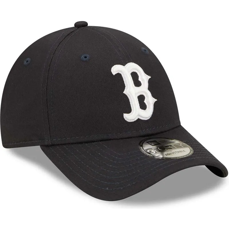 9Forty Boston Red Sox Azul Marino Logo Blanco