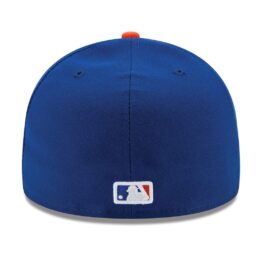 59Fifty New York Mets Azul Rey Logo Naranja