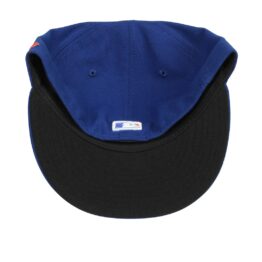59Fifty New York Mets Azul Rey Logo Naranja