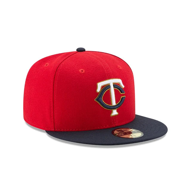 59Fifty Minessota Twins Roja / Az M Logo Blanco / Az M