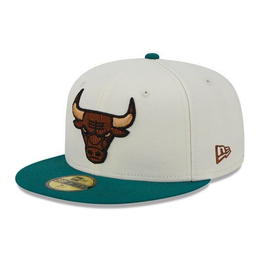 59Fifty Chicago Bulls Crema/ Verde  "Camp"