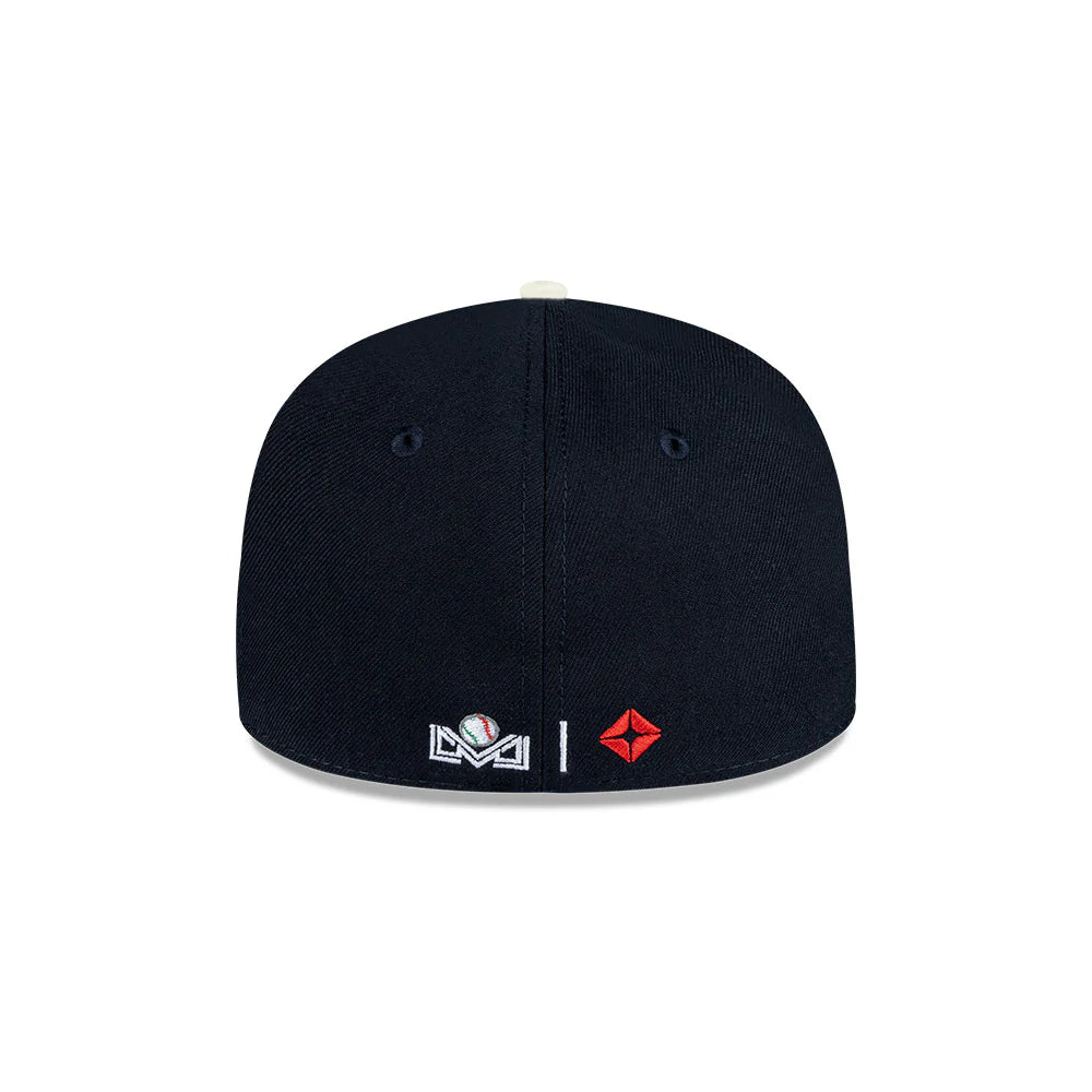 59Fifty Mexico Serie del Caribe 2025 Azul Marino Logo Dorado