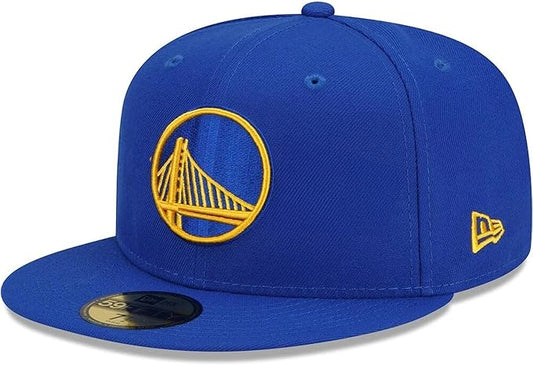 59Fifty Golden State Warriors Azul Rey Logo Amarillo