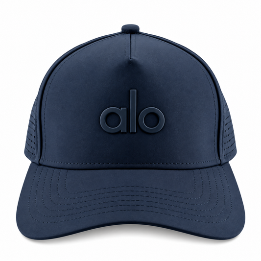 GORRA ALO YOGA - BLACK NAVY COLOR