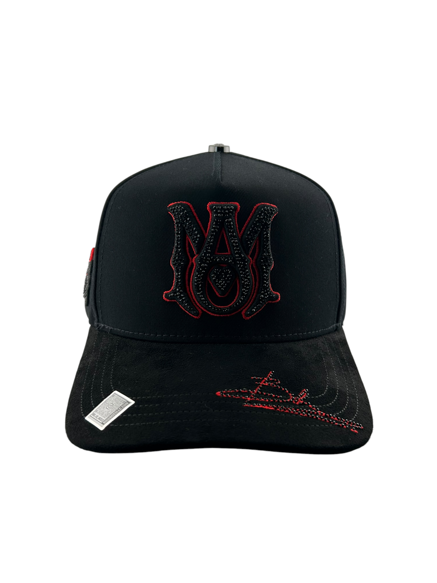 GORRA BIG BOSS - AMIRI BLACK/RED