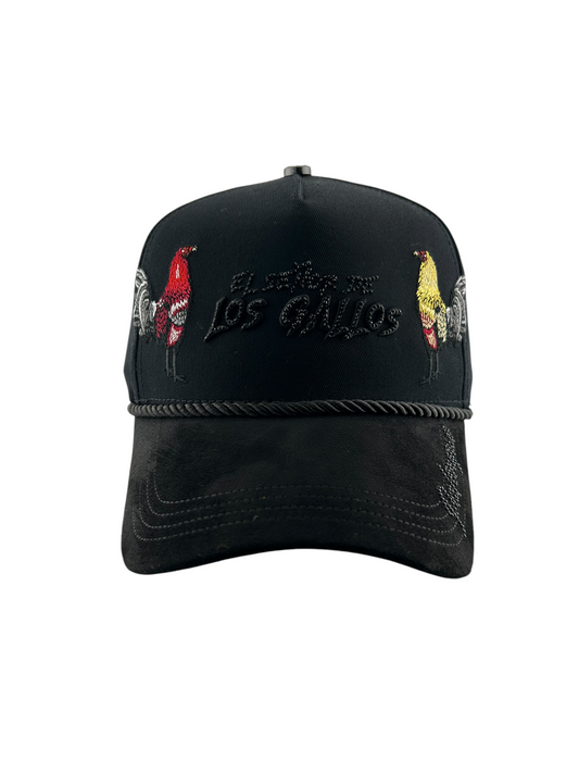 GORRA BIG BOSS - EL SEÑOR DE LOS GALLOS TOTAL BLACK