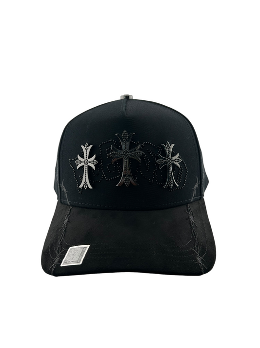 GORRA BIG BOSS - BENDECIDO CRUZ BLACK