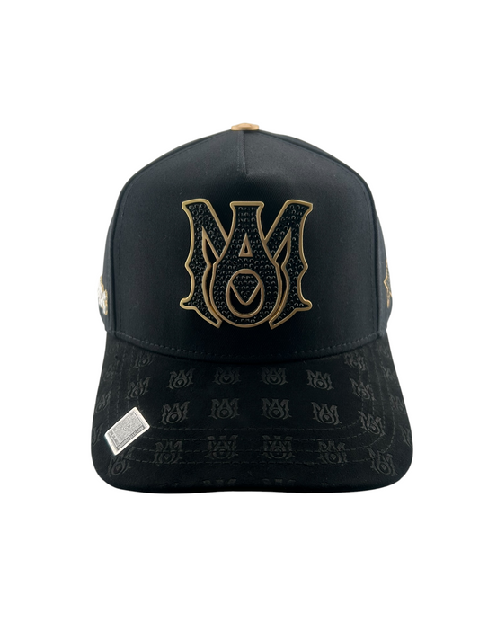 GORRA BIG BOSS - AMIRI BLACK/GOLD