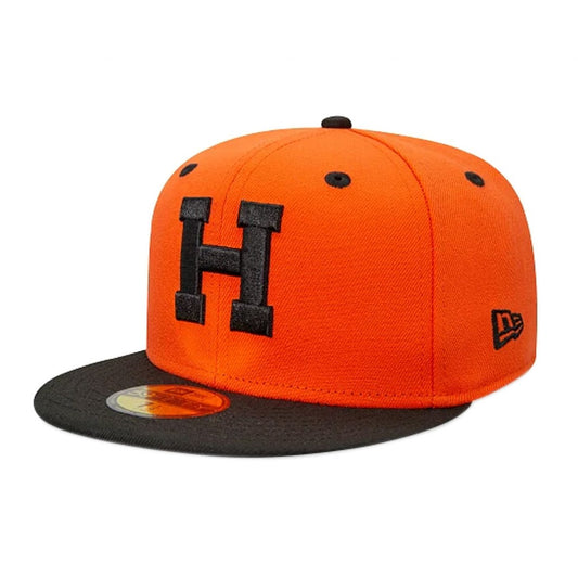 59Fifty Naranjeros de Hermosillo Naranja/Negro Logo Negro
