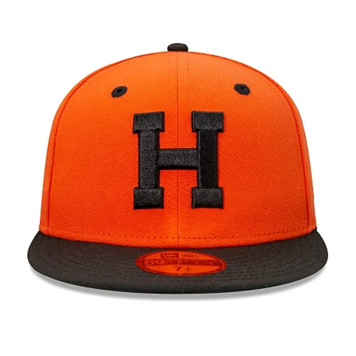 59Fifty Naranjeros de Hermosillo Naranja/Negro Logo Negro