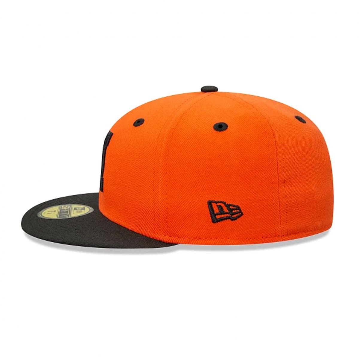 59Fifty Naranjeros de Hermosillo Naranja/Negro Logo Negro