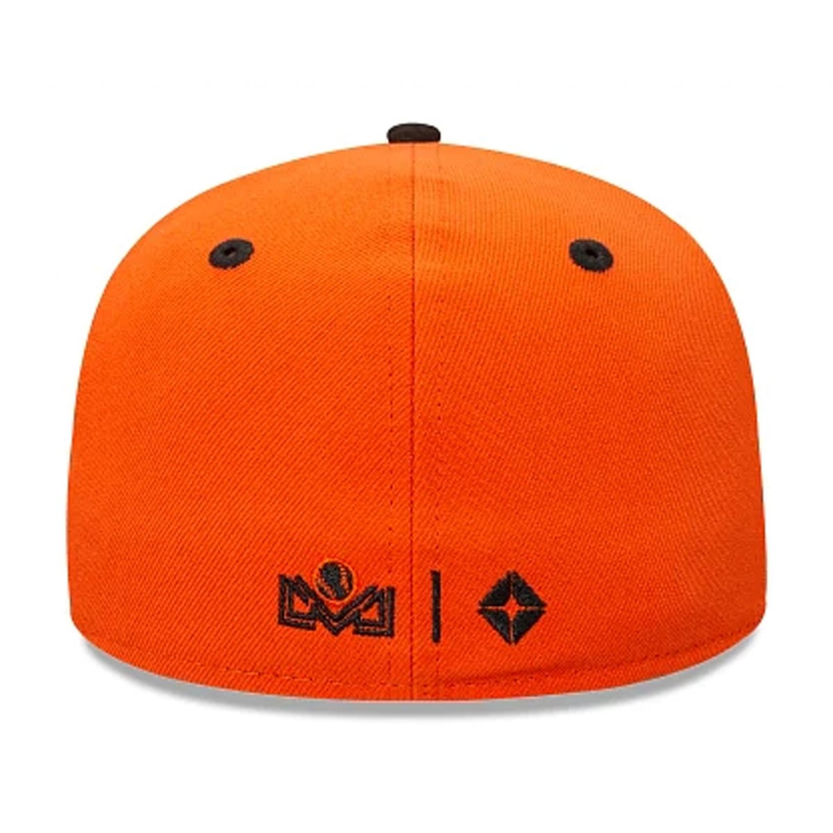 59Fifty Naranjeros de Hermosillo Naranja/Negro Logo Negro