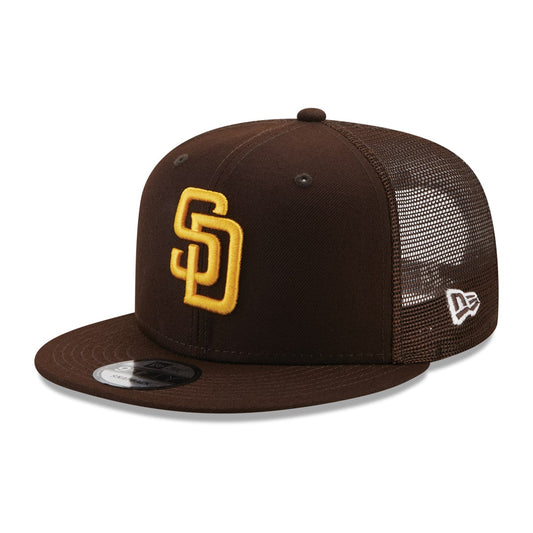 9Fifty San Diego Padres Cafe Total Logo Amarillo Trucker
