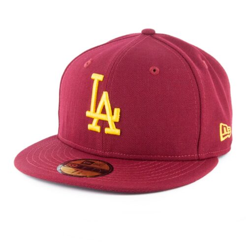 59Fifty Los Angeles Dodgers Guinda / Amarillo