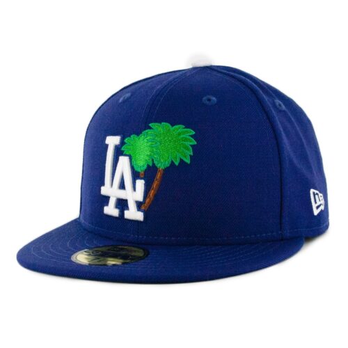 59Fifty Los Angeles Dodgers Azul Rey Palmera