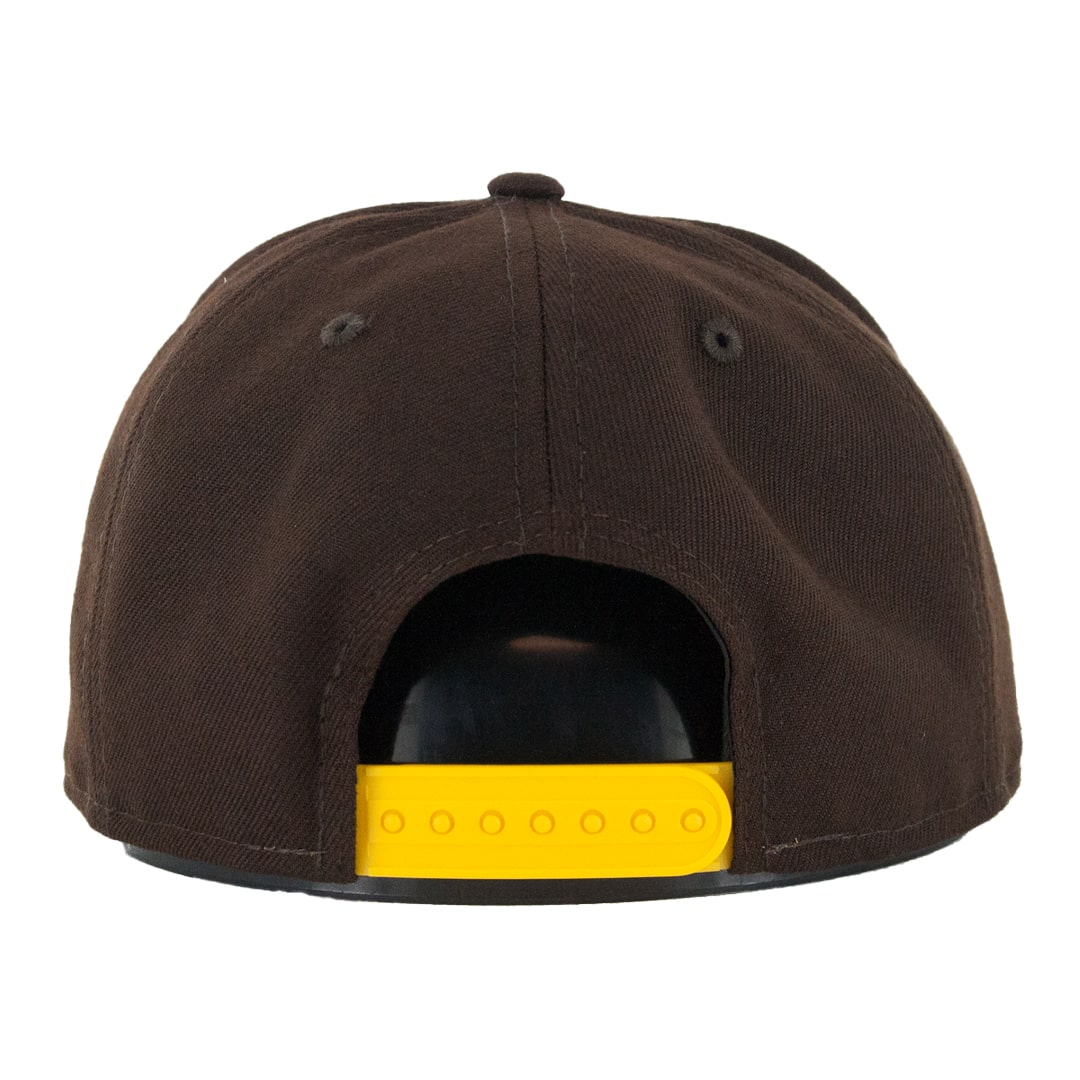 9Fifty San Diego Padres Cafe Total Logo "P" Amarillo