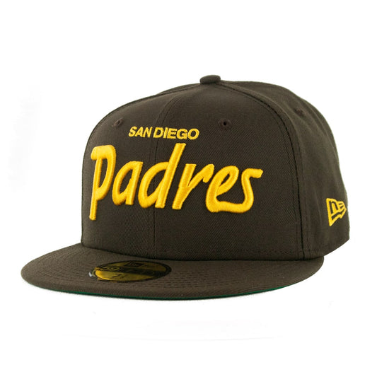 59Fifty San Diego Padres Cafe Logo Letras Amarillas