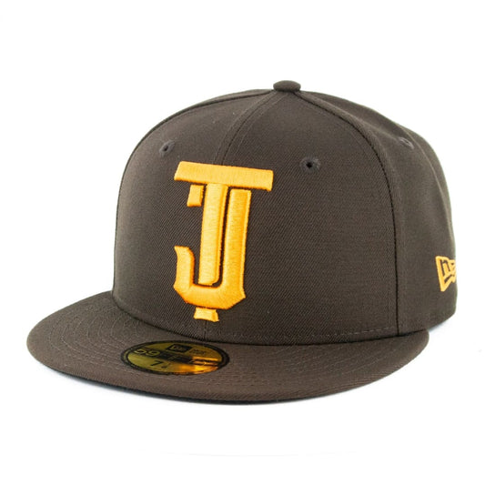 59Fifty Toros de Tijuana Cafe Total Logo Amarillo