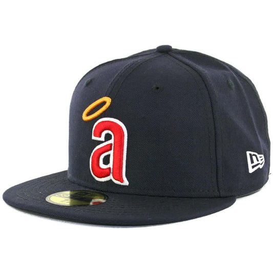 59Fifty Anaheim Angels Azul Marino Logo Rojo/Amarillo