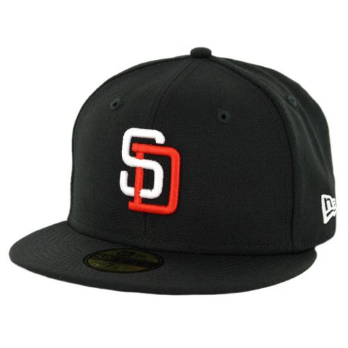 59Fifty San Diego Padres Negra Logo Bco/Nj