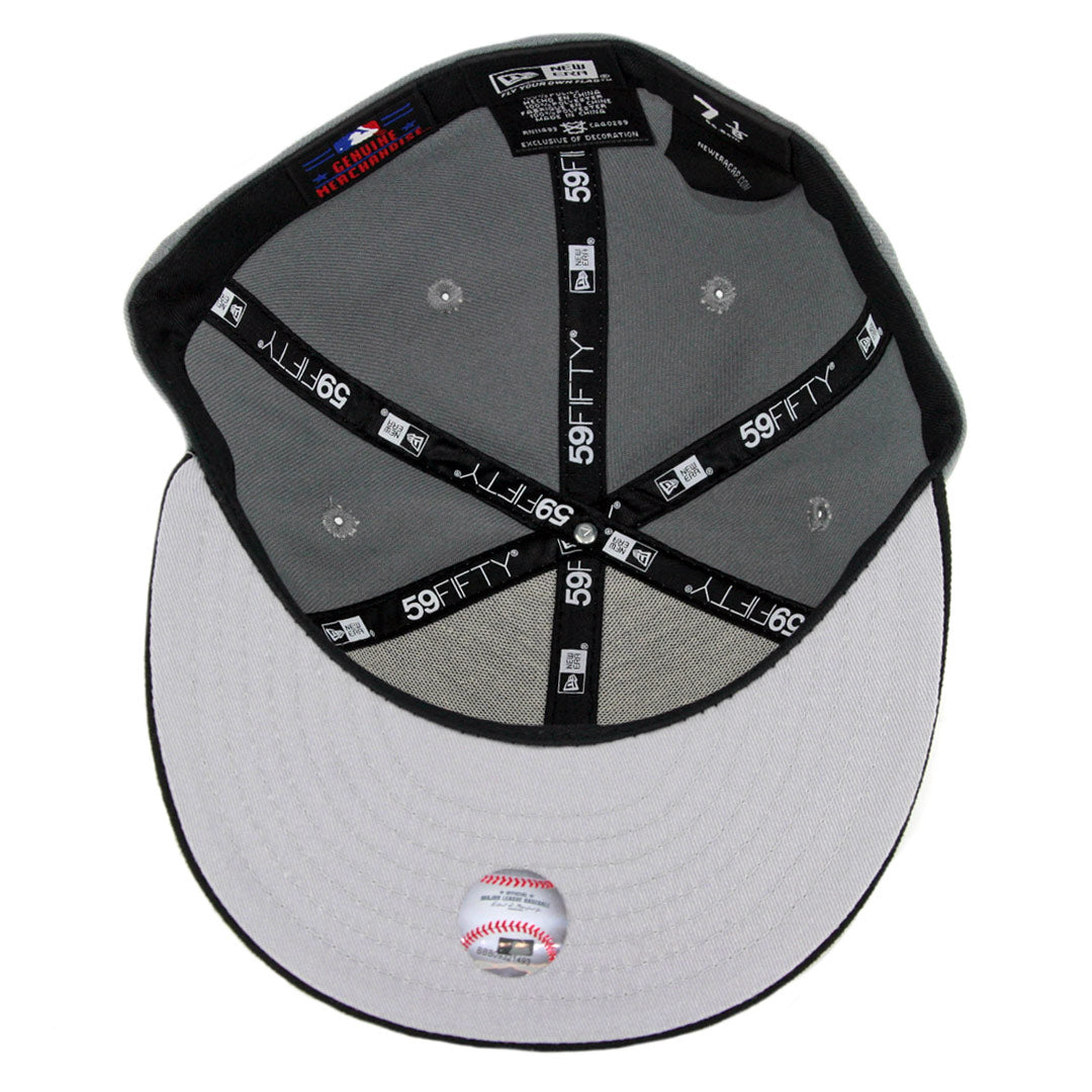 59Fifty Chicago White Sox Gris/Negro "SOX" Ng