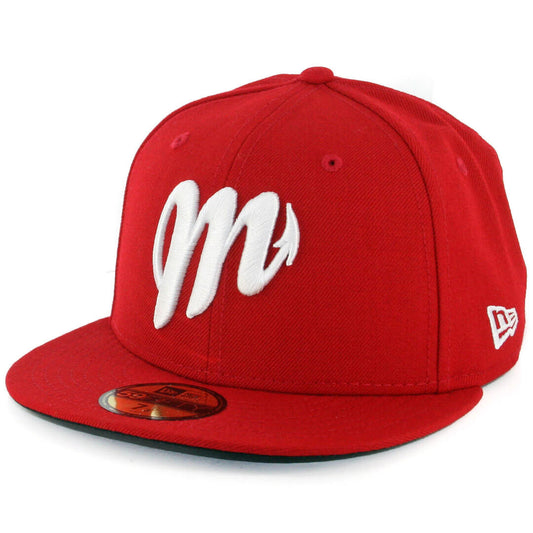 59Fifty Diablos de Mexico Roja total Logo Blanco