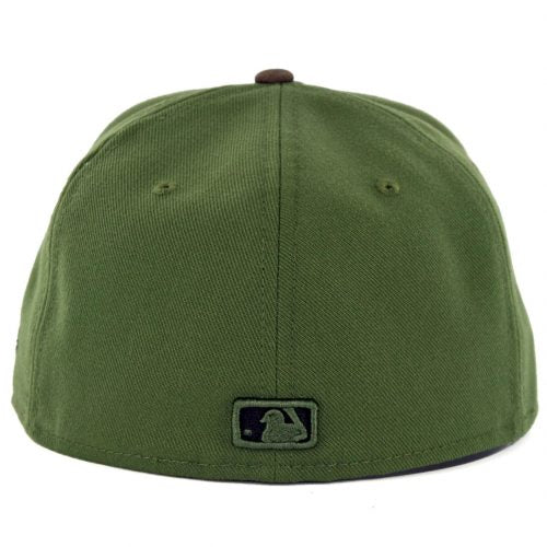 59Fifty Los Angeles Dodgers Verde / Camo Logo Negro
