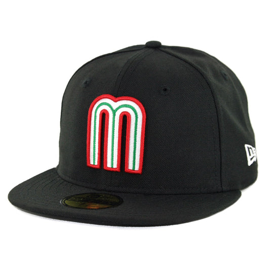 59Fifty WBC Mexico Negra Total Logo Tricolor