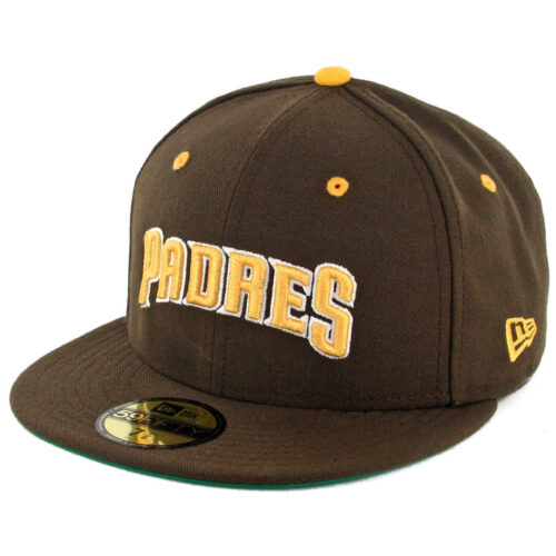 59Fifty San Diego Padres Cafe Logo Letras Amarillas