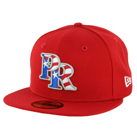59Fifty Puerto Rico Roja total Logo Bandera