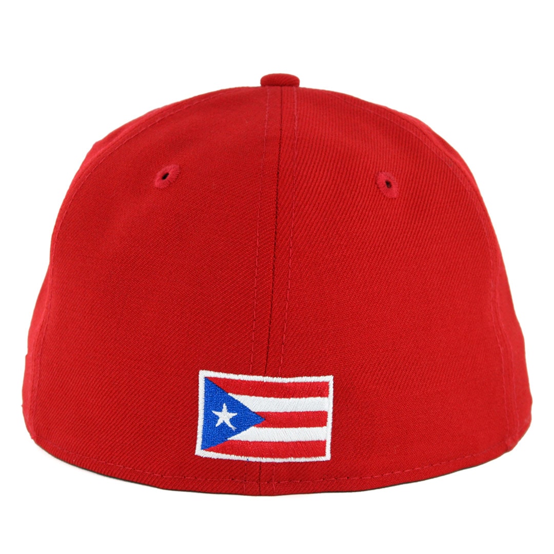 59Fifty Puerto Rico Roja total Logo Bandera