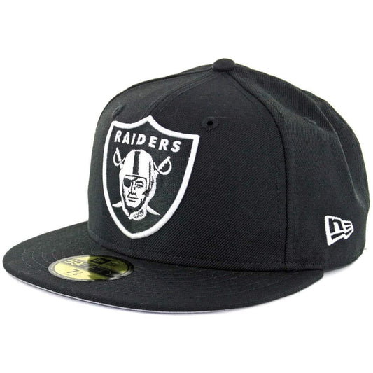 59Fifty Las Vegas Raiders Negra Total Logo Blanco