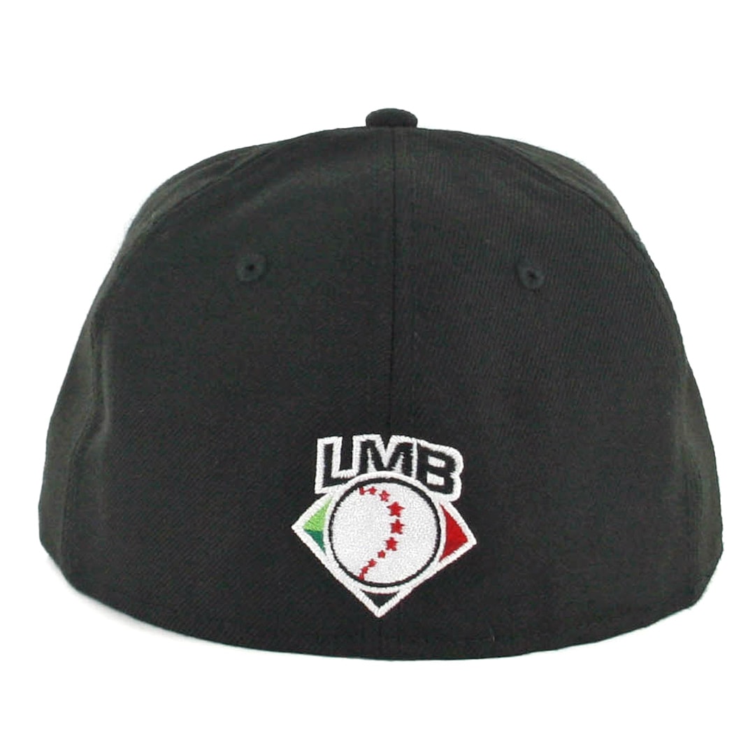 59Fifty Toros de Tijuana Negra Total Logo Dorado