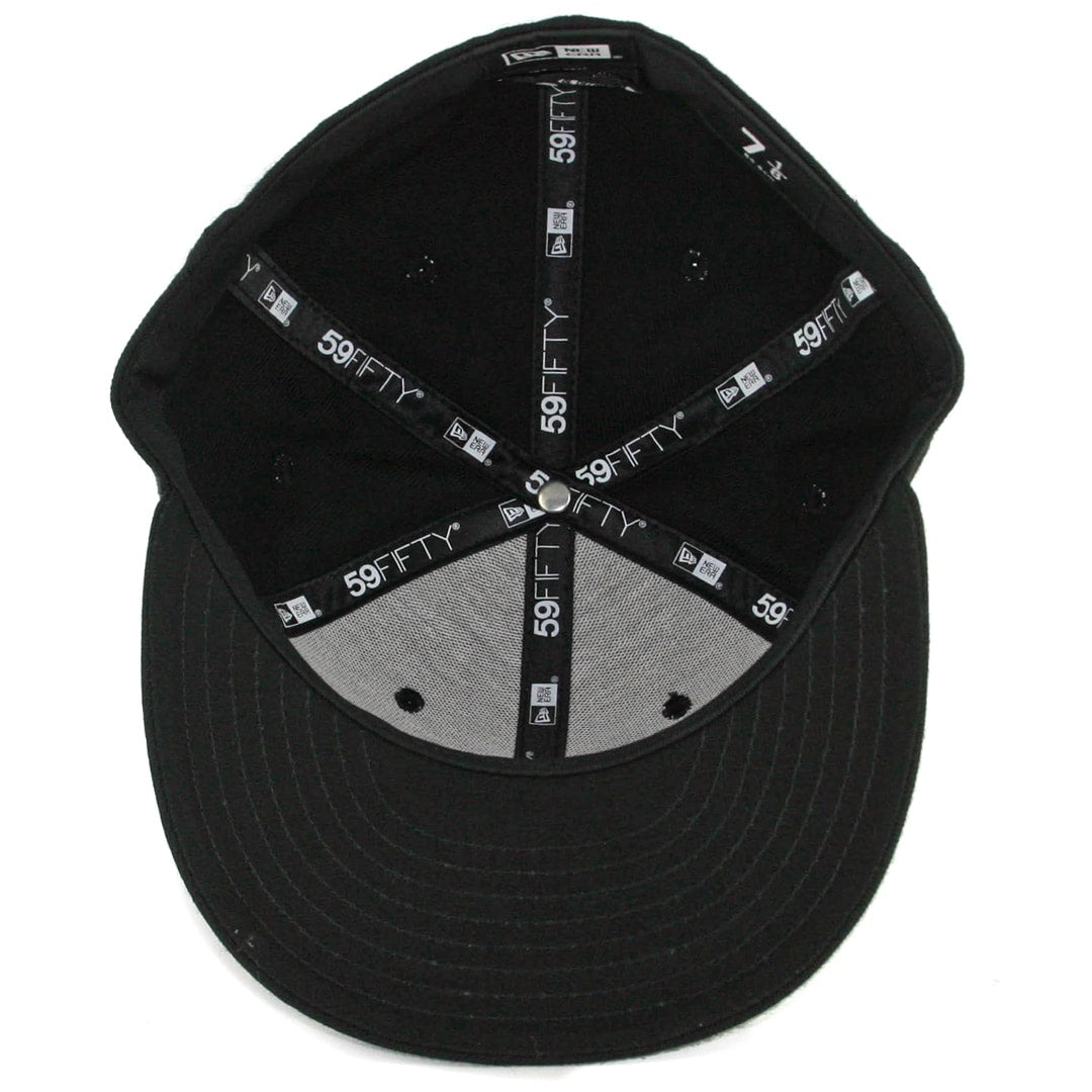 59Fifty Toros de Tijuana Negra Total Logo Dorado