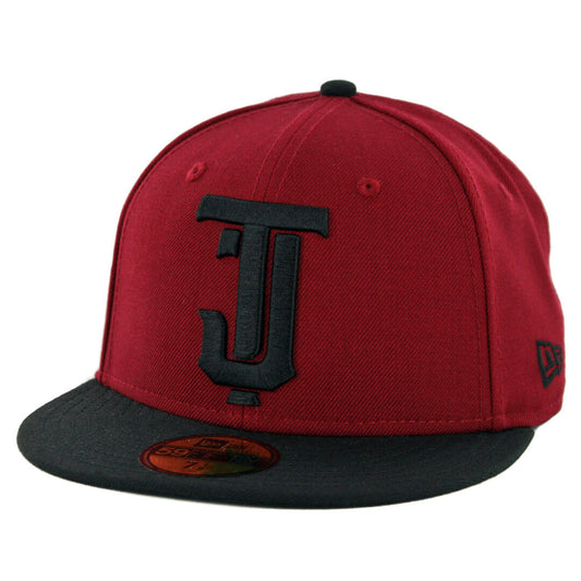 59Fifty Toros de Tijuana Guinda/Negro Logo Negro