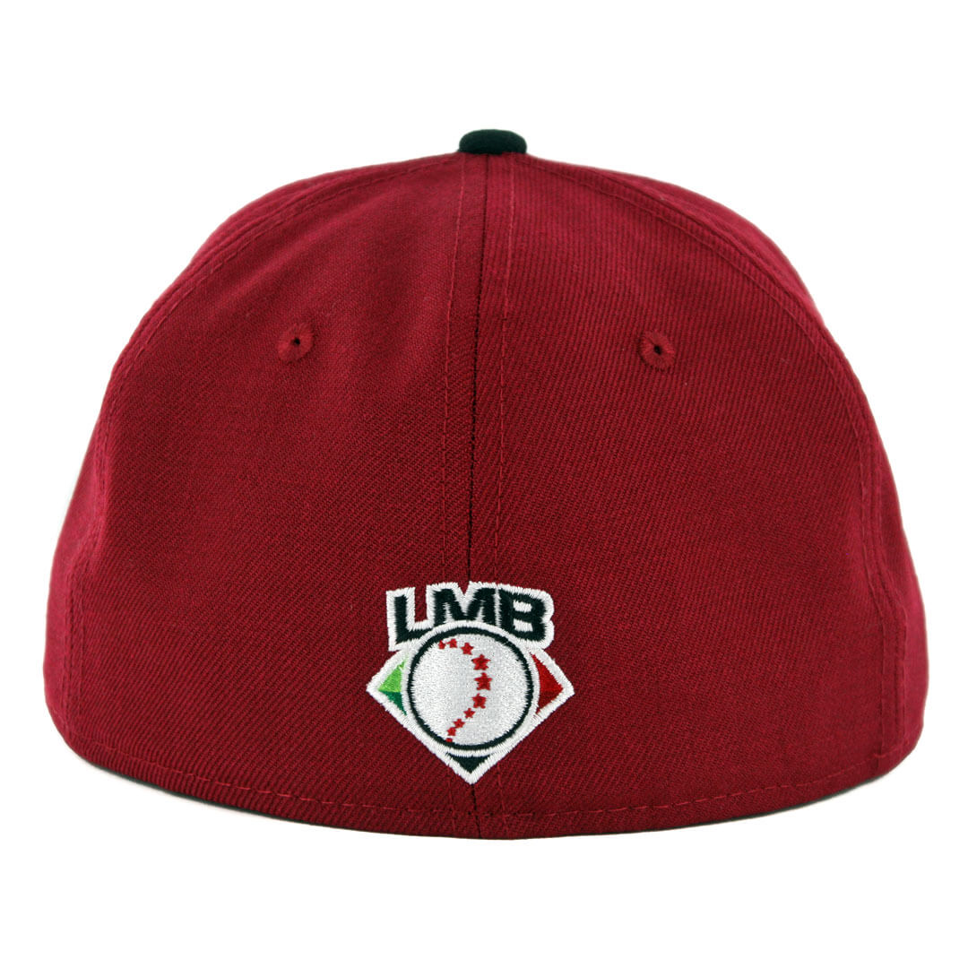 59Fifty Toros de Tijuana Guinda/Negro Logo Negro