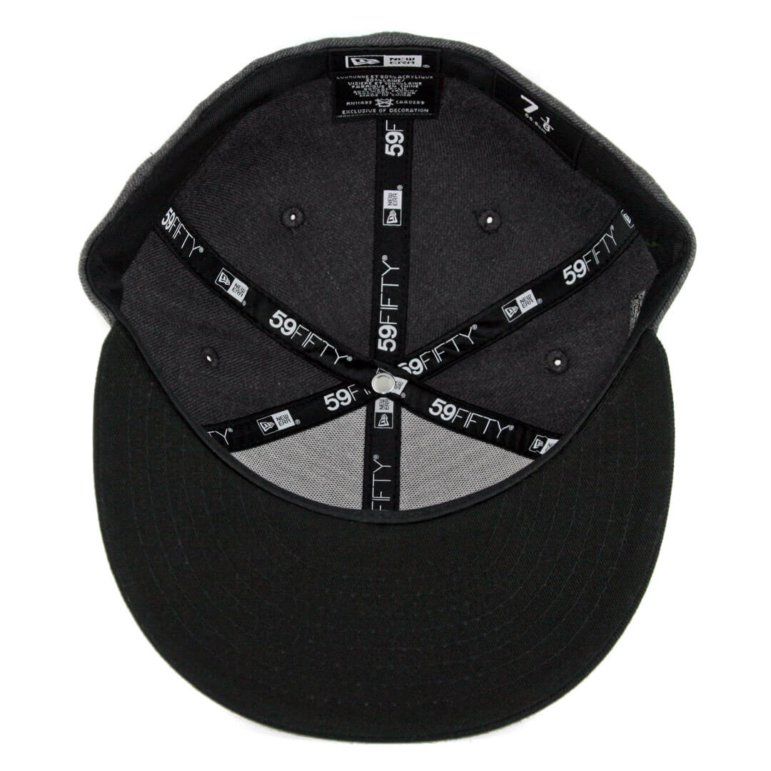 59Fifty Toros de Tijuana Gris/Negro Logo "TIJUANA" Negro