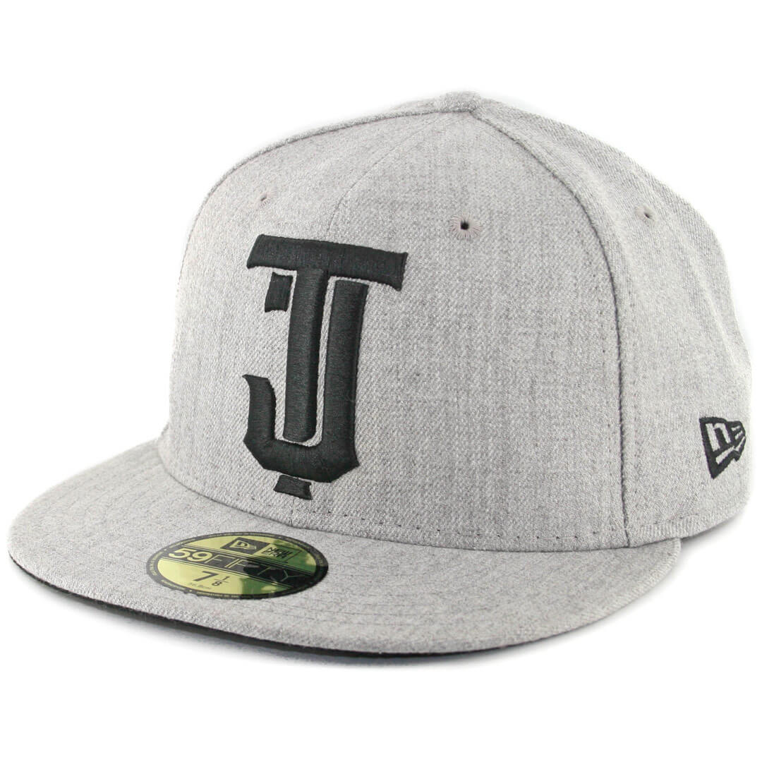59Fifty Toros de Tijuana Gris Jaspeado Total Logo Negro