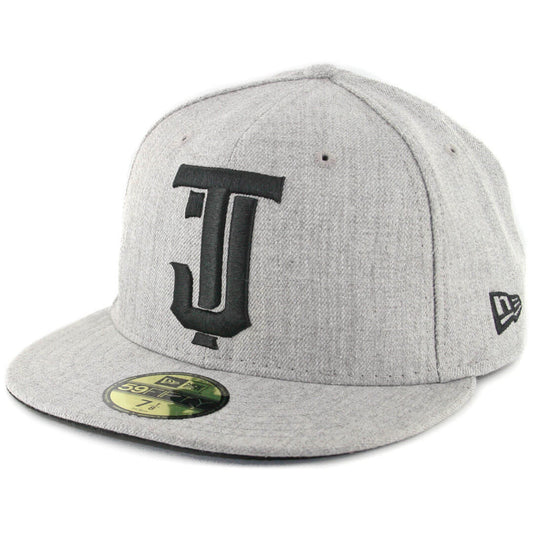 59Fifty Toros de Tijuana Gris Jaspeado Total Logo Negro