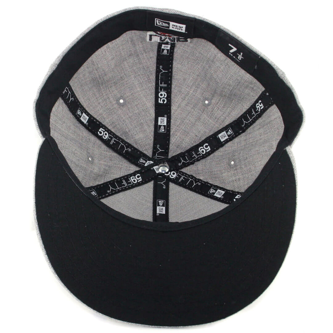 59Fifty Toros de Tijuana Gris Jaspeado Total Logo Negro