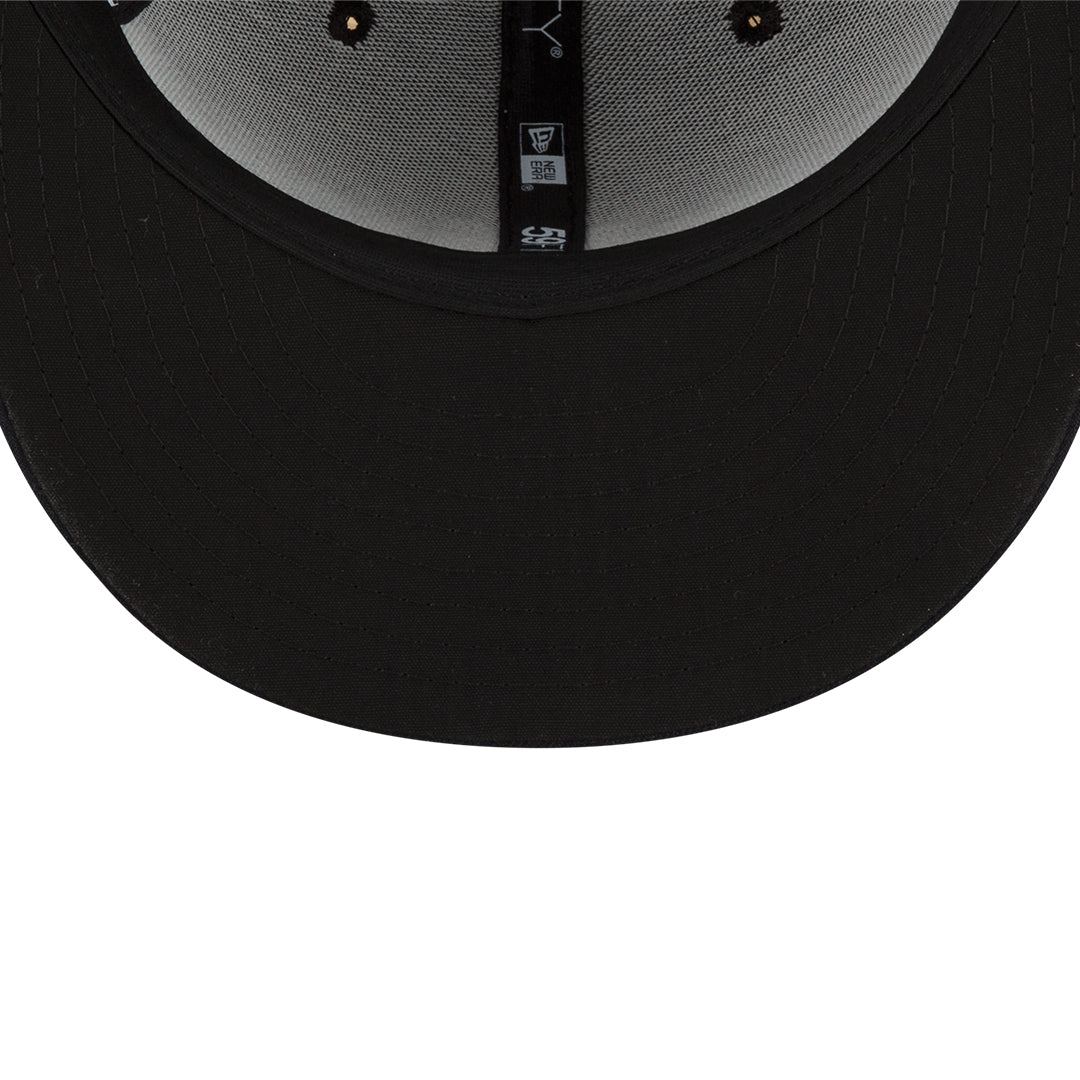 59Fifty Arizona Diamondbacks Negra Total Logo Aqua/Rojo