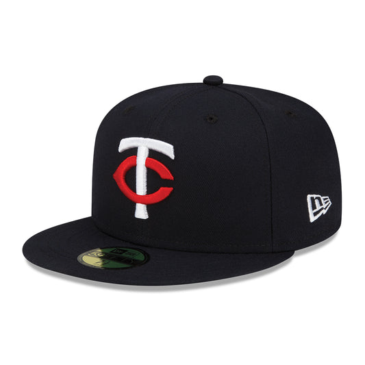 59Fifty Minessota Twins Azul Marino Logo Blanco "Clasica"