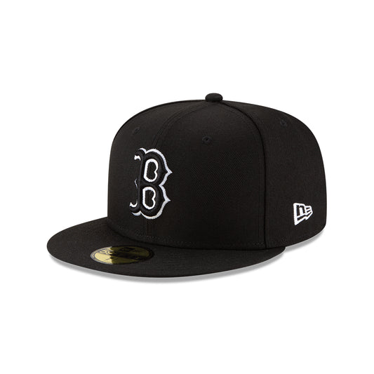 59Fifty Boston Red Sox Negro Logo Bco/Ng
