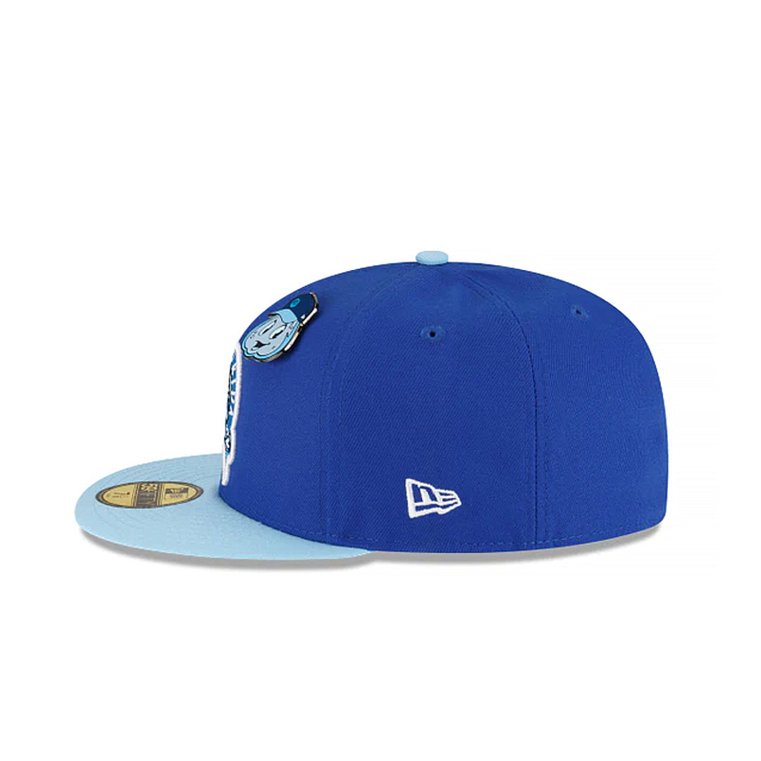 59Fifty Miami Marlins Azul Rey/ Azul Cielo total Logo Marlin