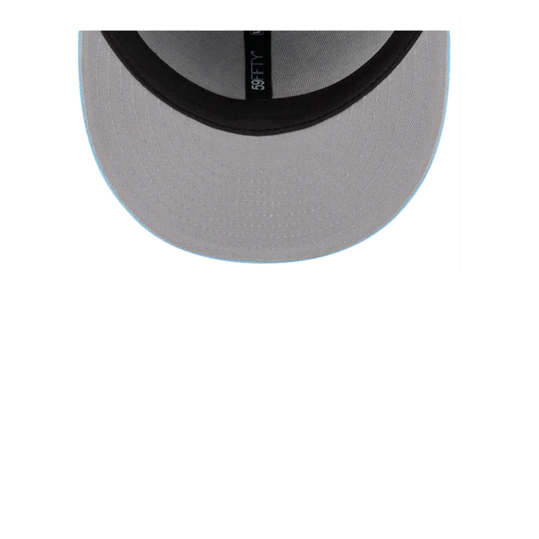 59Fifty Miami Marlins Azul Rey/ Azul Cielo total Logo Marlin