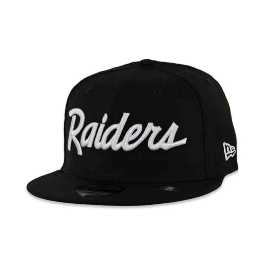 59Fifty Las Vegas Raiders Negra Logo Blanco "Raiders"